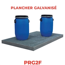 Plancher de rétention galvanisé 1000 à 2000 kg - 