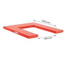 Table élévatrice électrique plateau en U économique 1000 kg - 