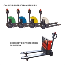 Transpalette électrique compact 1500 kg - 