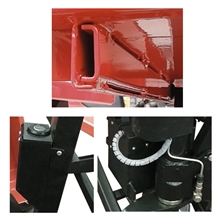 Transpalette haute levée électrique avec stabilisateurs 1500 kg - 