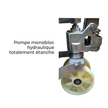 Transpalette manuel premium inox 304 et 316 2500 kg - 