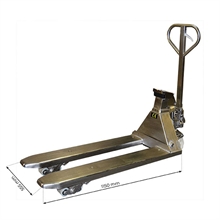 Système mobile de pesage inox 316 2000 kg - 