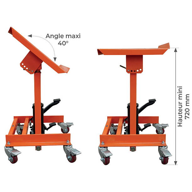 Stockman Tilting work table 150 kg XH15A