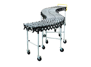 Steel skatewheel conveyor