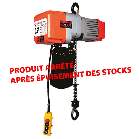 220 volts Electric chain hoist 500 and 1000 kg