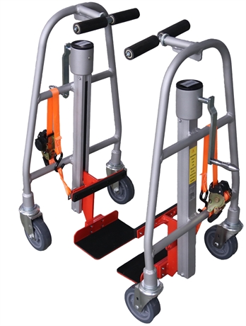 Twin aluminium lifting hand truck 550 kg